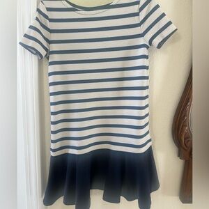 Polo by Ralph Lauren Striped Dress in Navy and White Polo RL